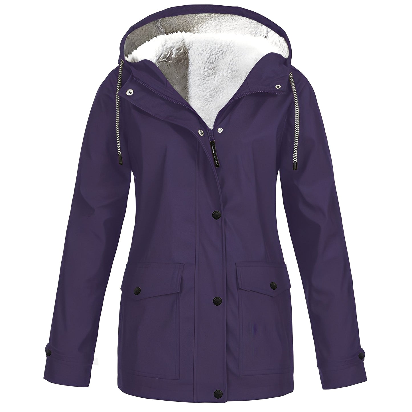 Abbigail - Vielseitige, wasserdichte Damenjacke mit Fleece-Innenfutter