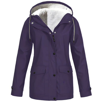 Abbigail - Vielseitige, wasserdichte Damenjacke mit Fleece-Innenfutter