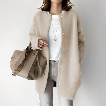 Dahlie - Eleganter, locker geschnittener Damen-Cardigan