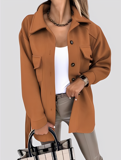 Tiffanie - Moderne, leichte Damenjacke mit Reverskragen