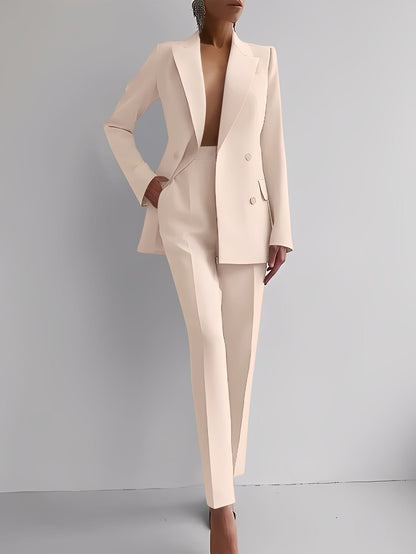 Nydia - Schickes Set für Damen mit schlankem Blazer und Hose