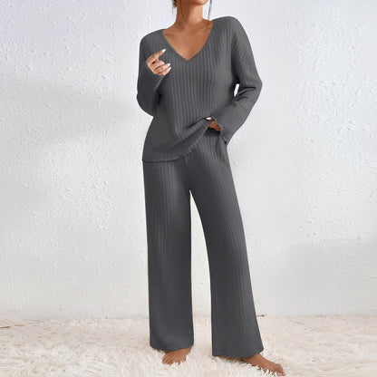 Michele - Bequemes, gestricktes Damen-Lounge-Set