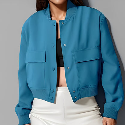 Marva - Bequeme und lockere Damenjacke mit großen Taschen