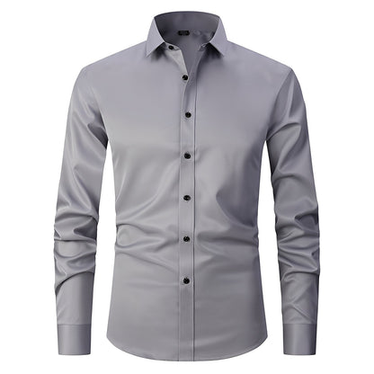 Elton - Enges Stretch-Shirt für Herren