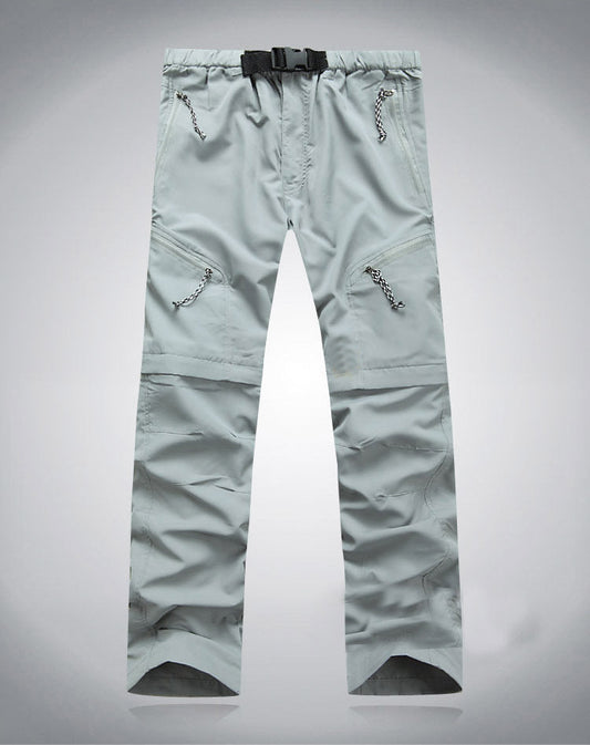 Derryl - Wandlungsfähige, elastische Zip-Off-Hose für Männer