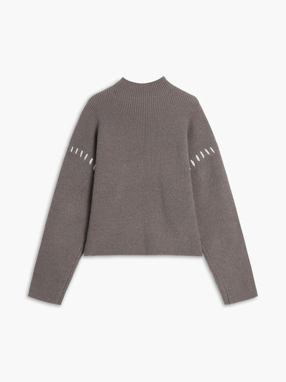 Theresa – Legerer, lockerer Rollkragenpullover