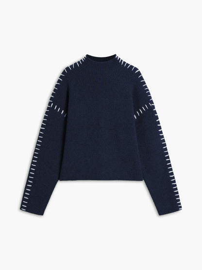 Theresa – Legerer, lockerer Rollkragenpullover