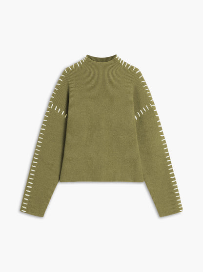 Theresa – Legerer, lockerer Rollkragenpullover