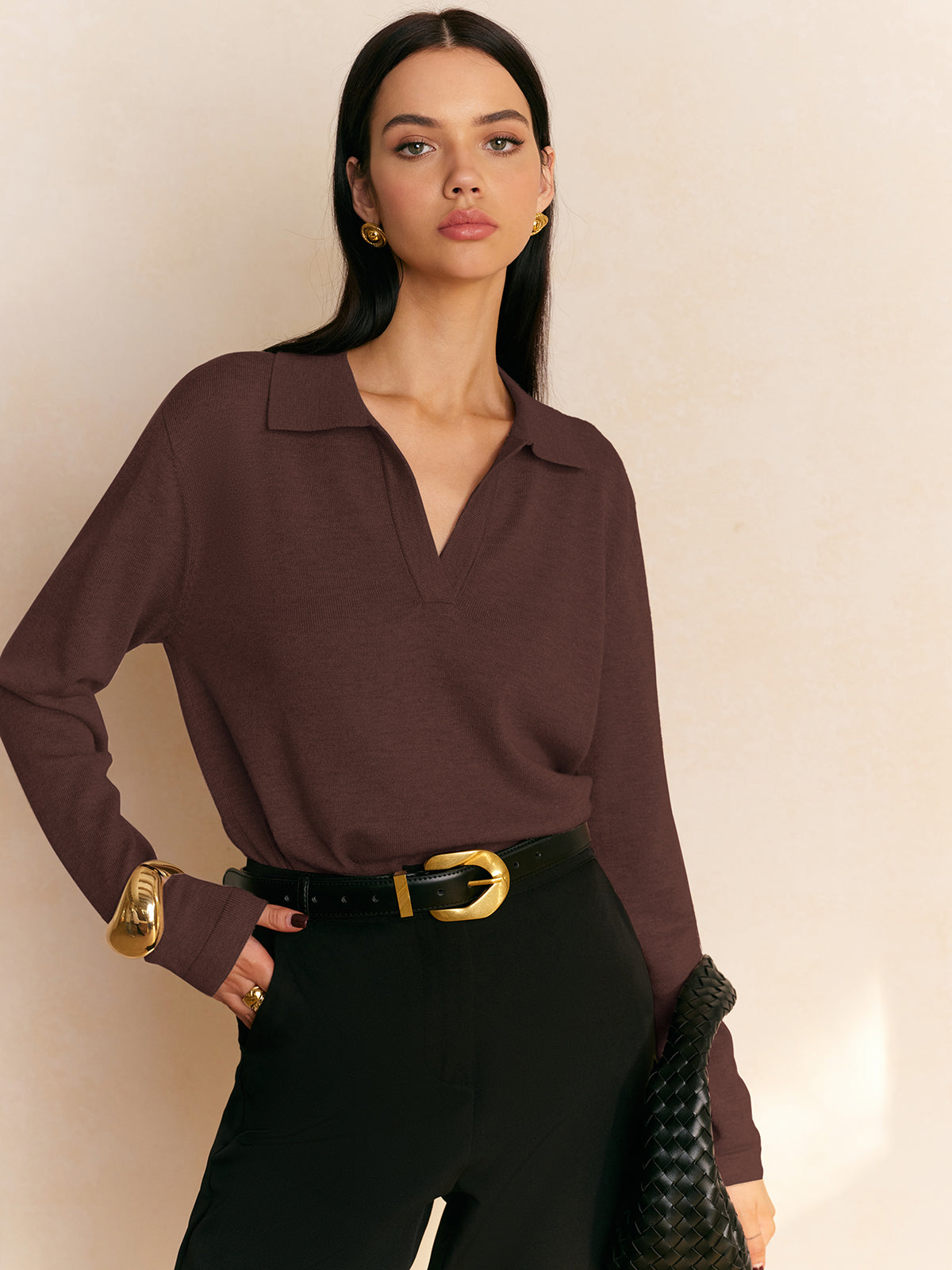 Fiona – Pullover mit weitem Hals