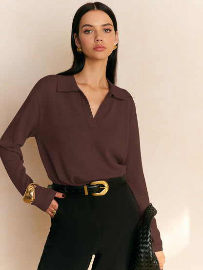 Fiona – Pullover mit weitem Hals