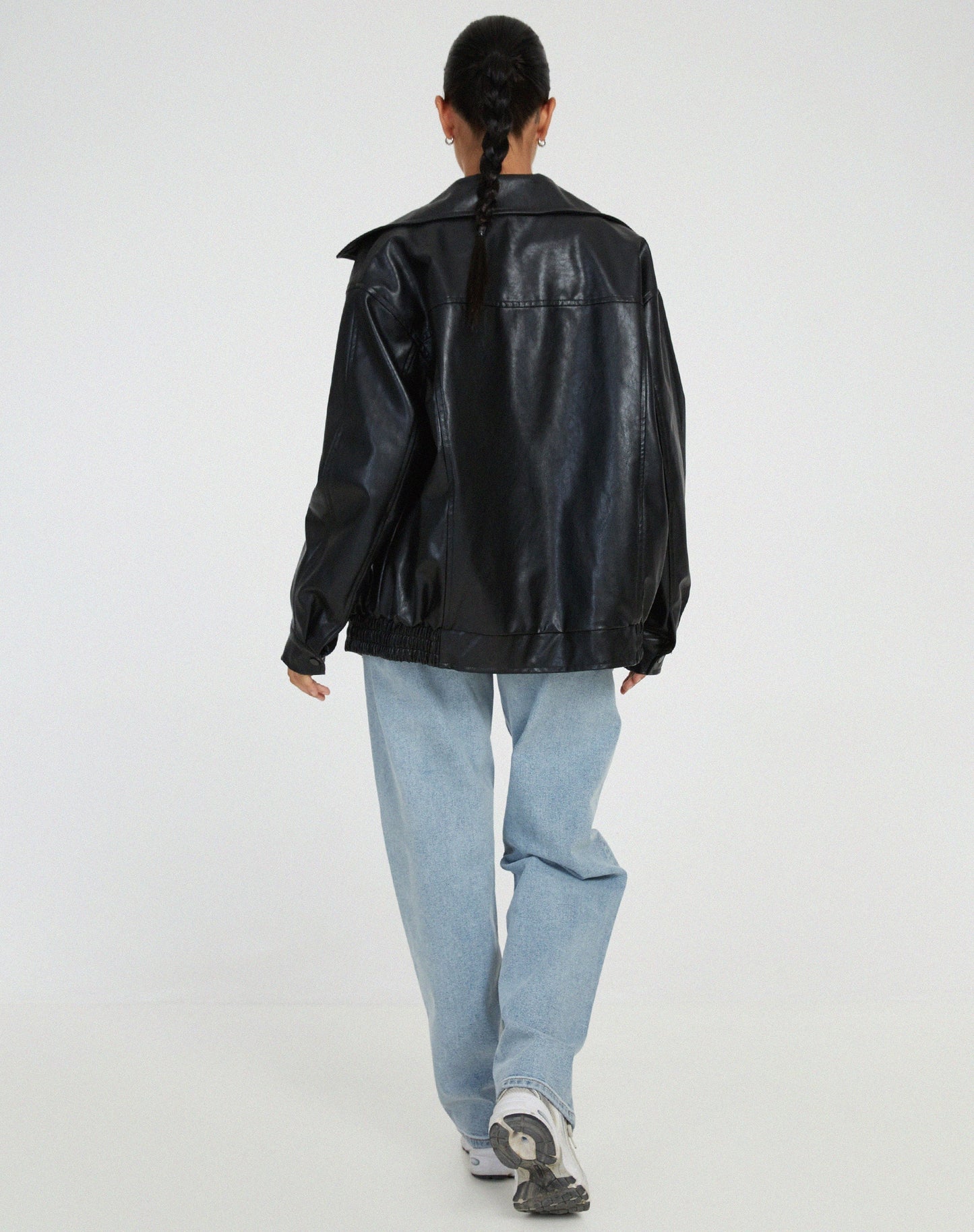 Ariane – Damen-Lederjacke im weiten Schnitt