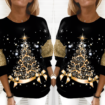 Pine – Weihnachts-Pullover mit Tannenbaum