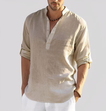 Adriano – Herrenhemd aus Leinen