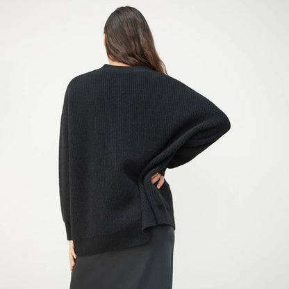 Leah – Extra langer Kaschmir-Cardigan
