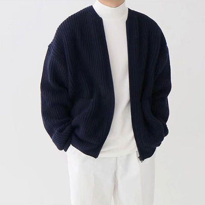 Ronan – Herren-Strickjacke mit Muster