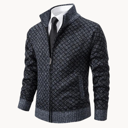 Julien – Rollkragen Jacquard Pullover