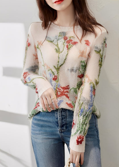 Gisselle - Schicker Damenpulli mit Blumen