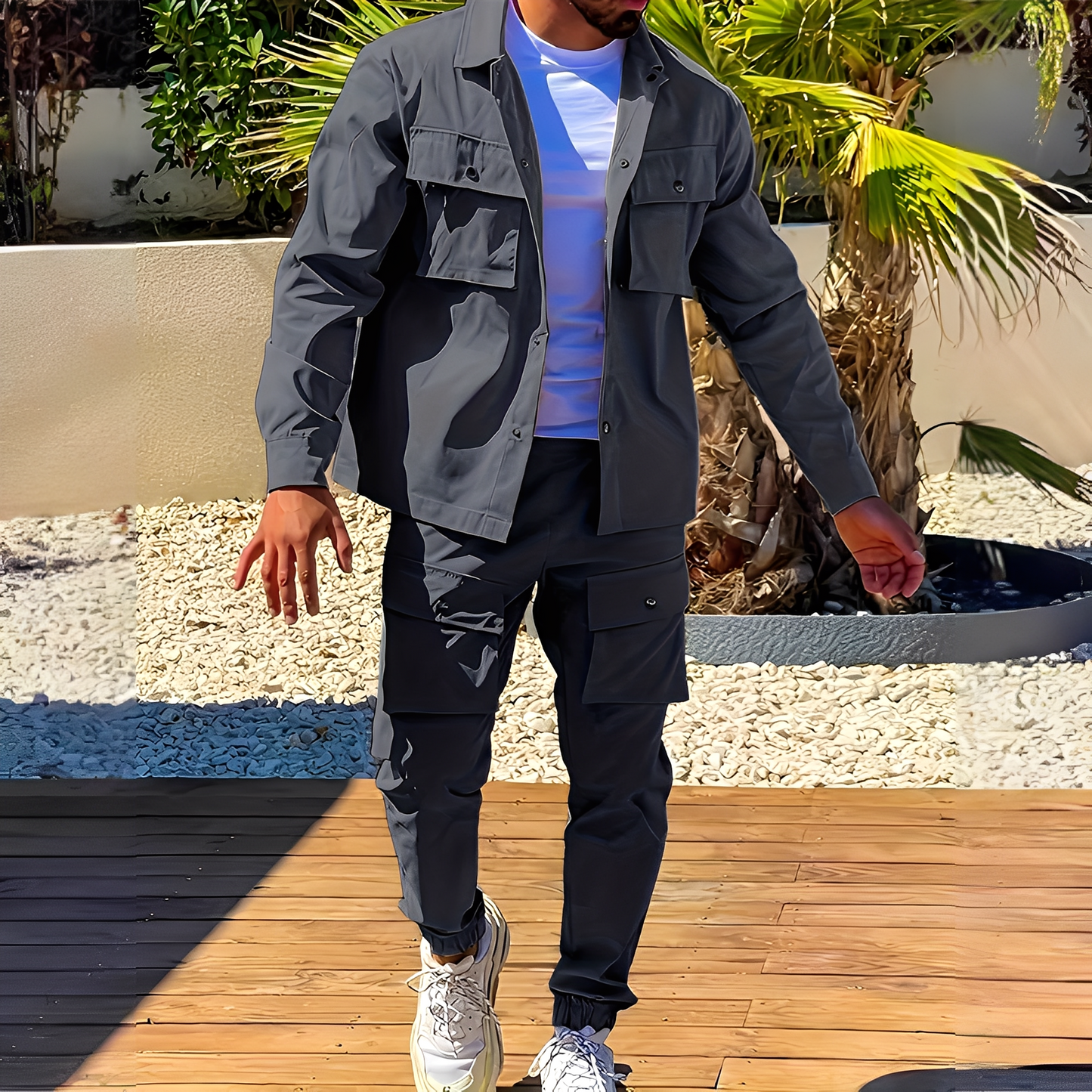Neville - Elegantes Cargo-Set für Männer