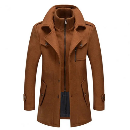 Grayson – Zweifachkragen Trend Herren Jacke