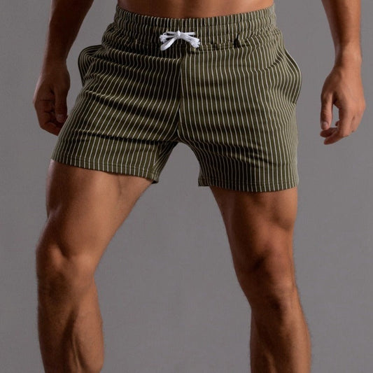 Alex – Modische und Bequeme Gestreifte Shorts für Männer
