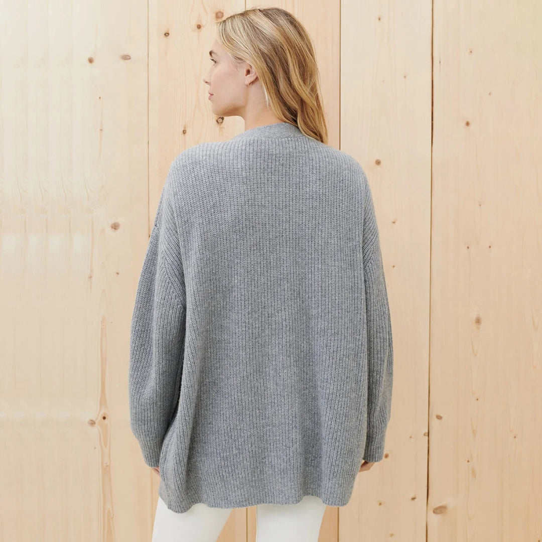 Leah – Extra langer Kaschmir-Cardigan