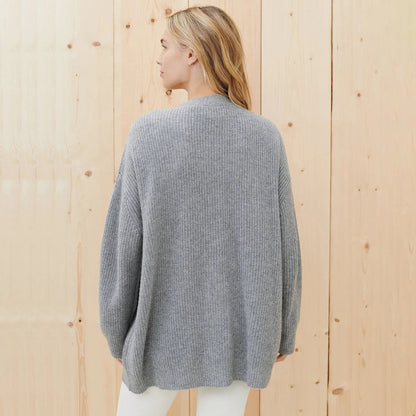 Leah – Extra langer Kaschmir-Cardigan