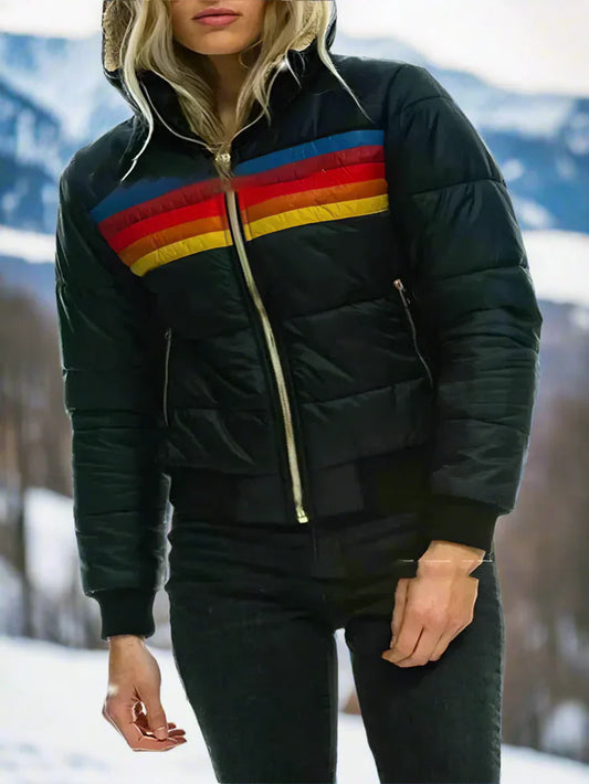 Hesterr – Damen-Wintermantel mit Plüsch