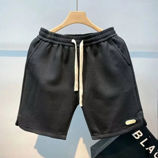 Carl – Herren Shorts mit Fischgrätmuster