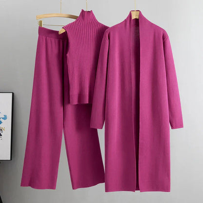 Zara – Bequemes dreiteiliges Winterset für Damen