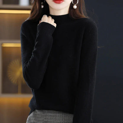 Carlotta – Eleganter Pullover mit Zopfmuster