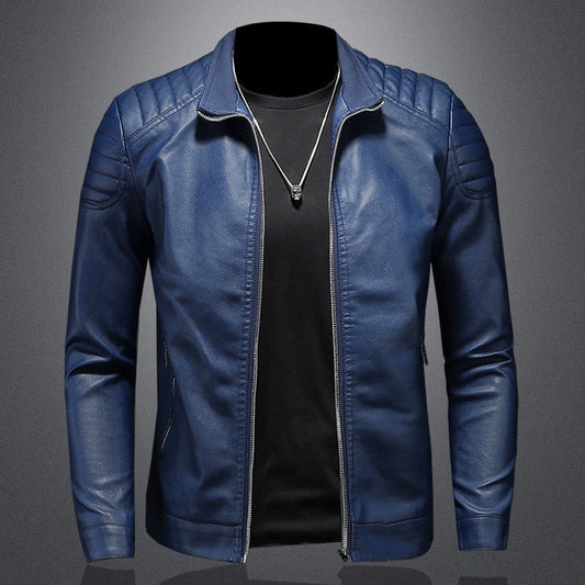 Evan – Klassische Herren-Lederjacke