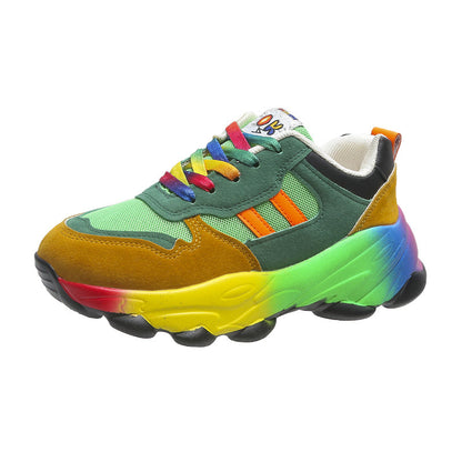 Jolie - Farbige Damenschuhe mit dicker Sohle