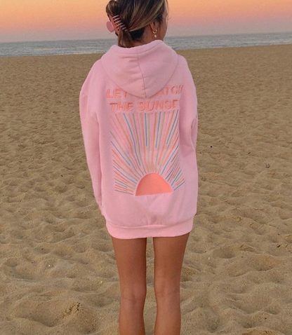 Katie – Damen-Sonnenuntergangs-Hoodie