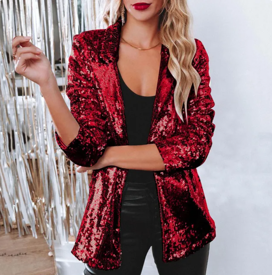Cora – Schicker Paillettenblazer