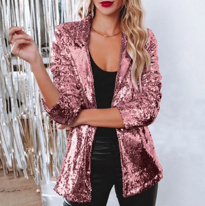 Cora – Schicker Paillettenblazer