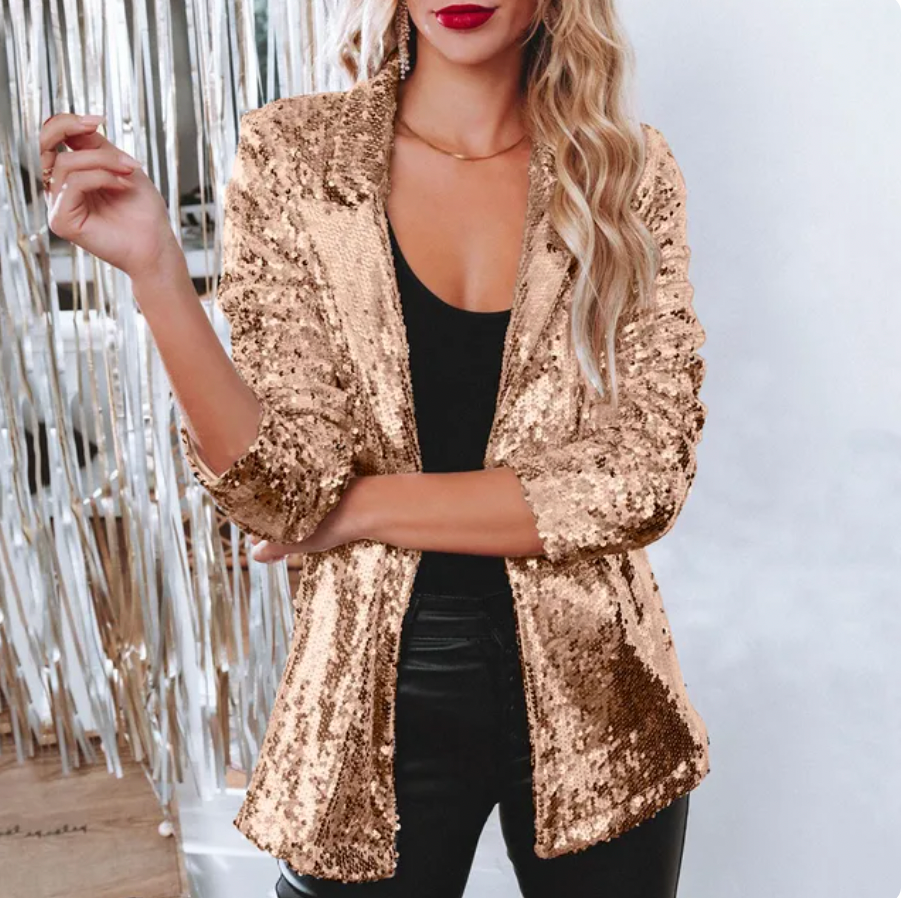 Cora – Schicker Paillettenblazer