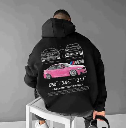Noah – Weit geschnittener Renn-Hoodie
