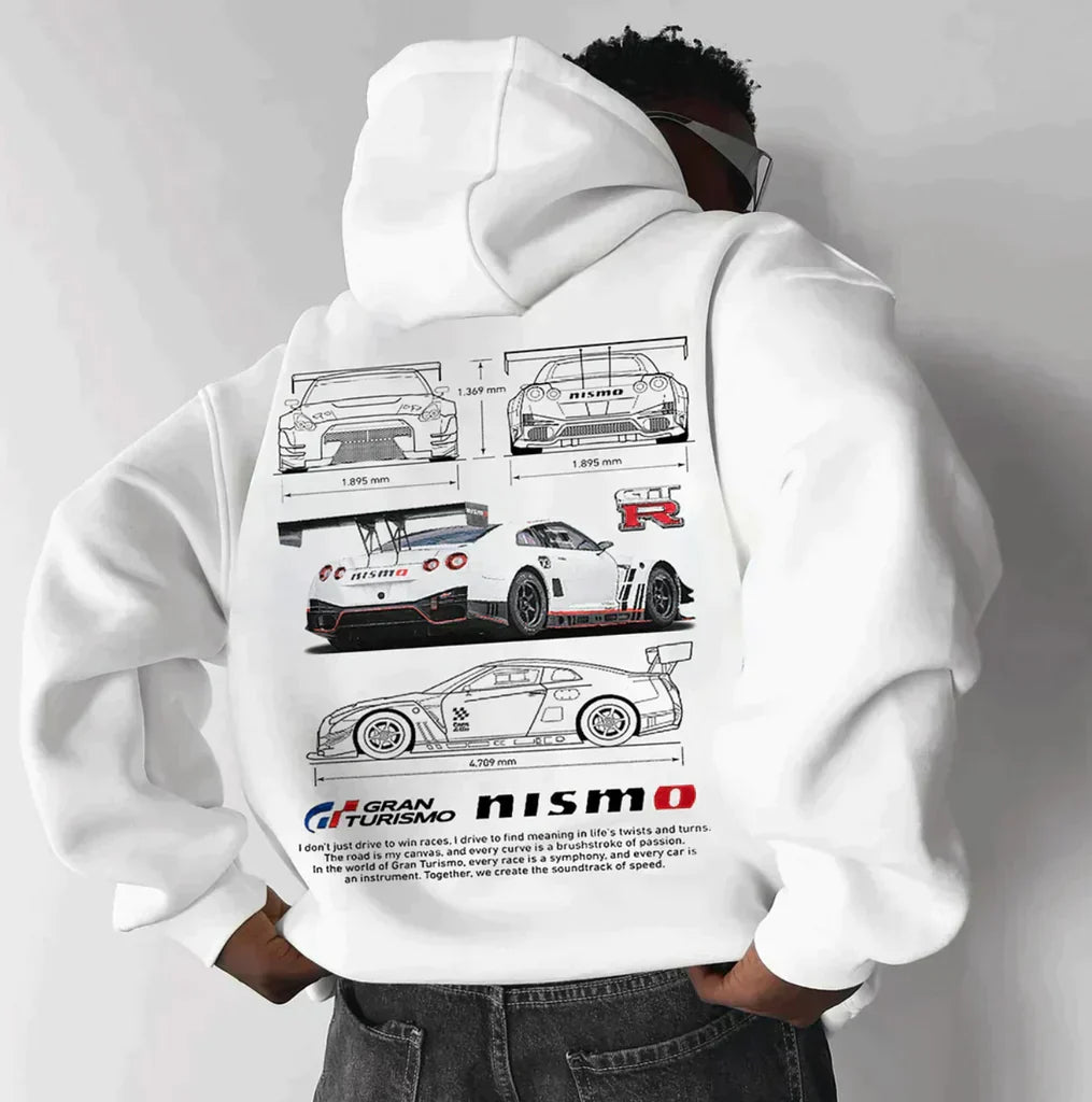Noah – Weit geschnittener Renn-Hoodie
