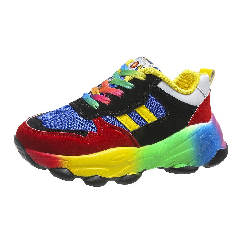 Jolie - Farbige Damenschuhe mit dicker Sohle
