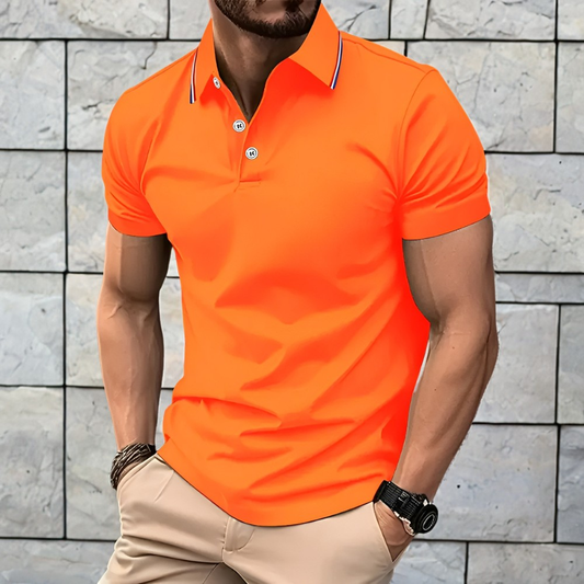 Crosby - Bequemes Herren-Polo-Shirt mit kurzen Ärmeln