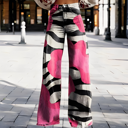 Briley - Elegante, stilvolle Damenhosen mit weitem Bein