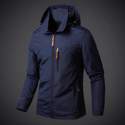 Finnegan - Bequeme Herrenjacke mit Kapuze für draußen