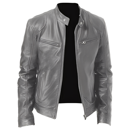 Jaron - Modische Herrenjacke aus Kunstleder