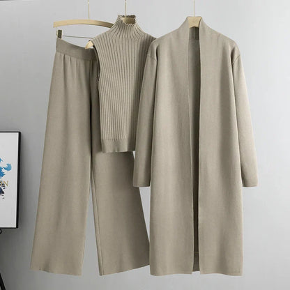 Zara – Bequemes dreiteiliges Winterset für Damen
