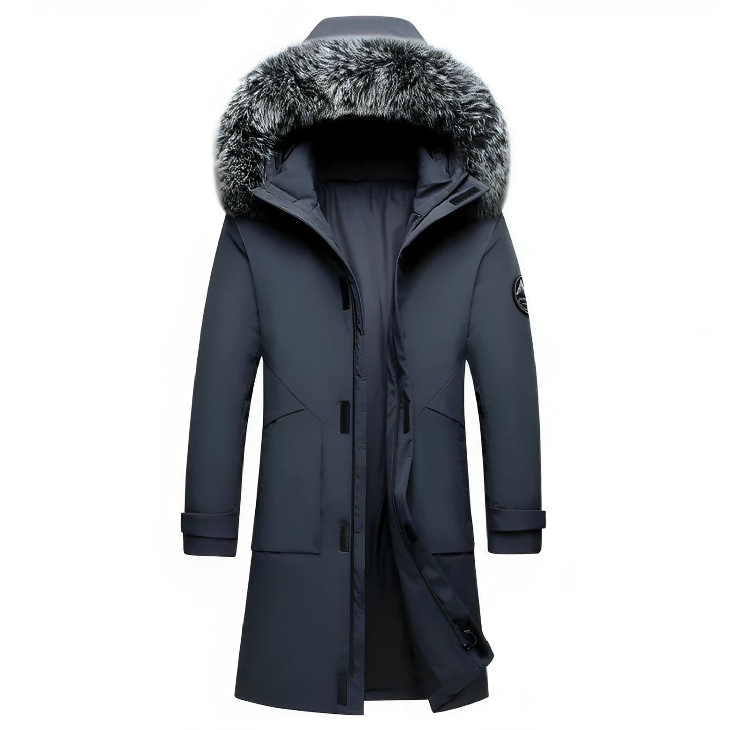 Aik – Winterjacke mit Kapuze aus Fell