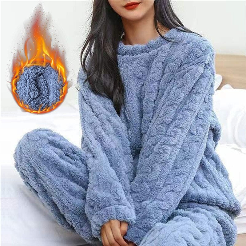Patricia – Damen-Fleece-Pyjama