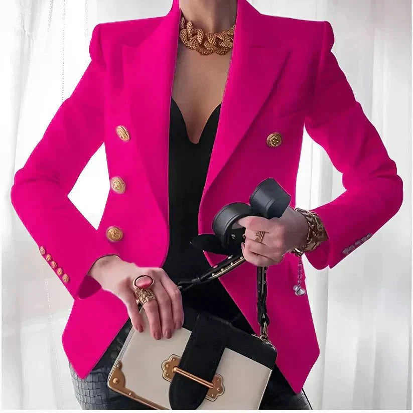 Clara – Blazer mit zwei Knopfreihen