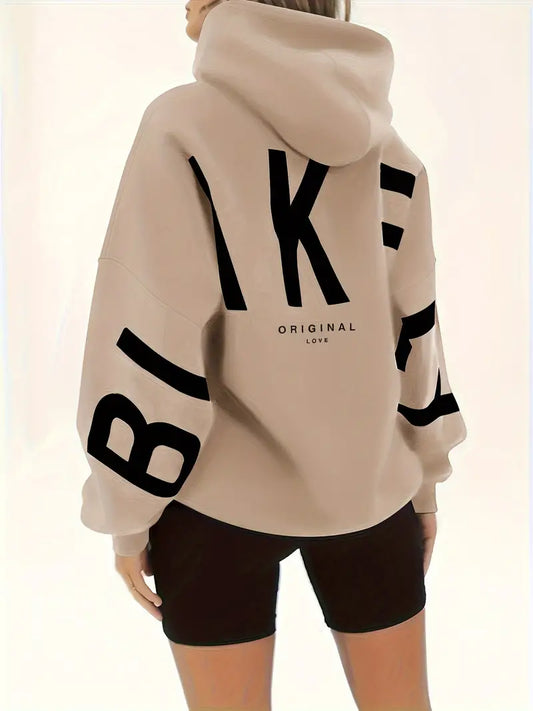 Hannah – Dicke Kapuzenjacke mit Muster