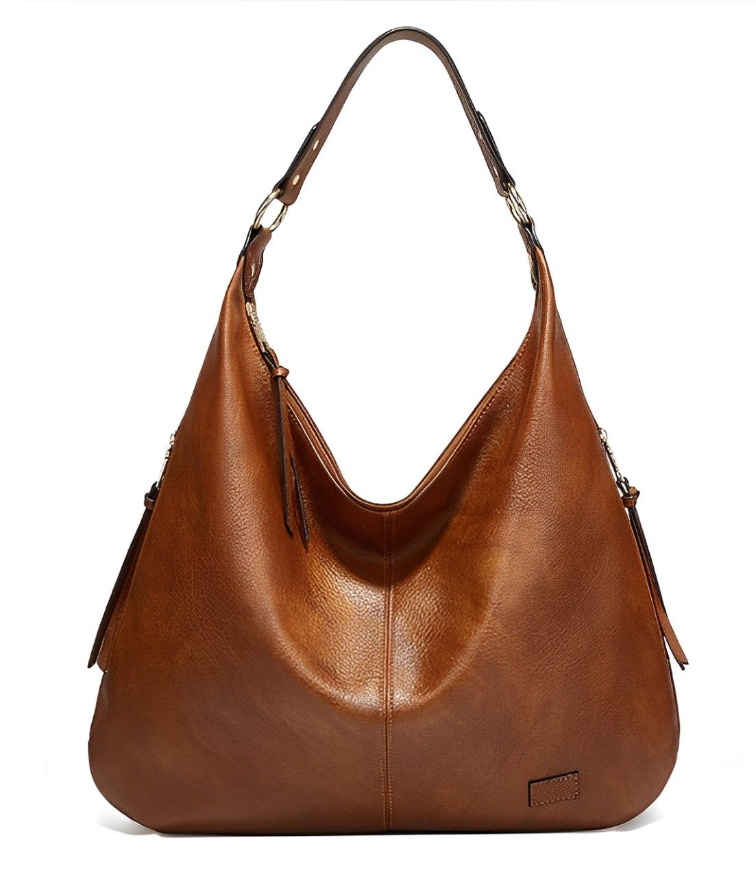 Alva – Große einfarbige Schultertasche