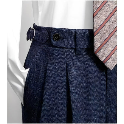 Bartosz – Tweed-Relaxhose für Herren